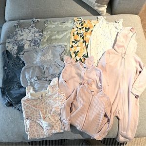 Old Navy and Gap toddler girl bundle size 6-12M